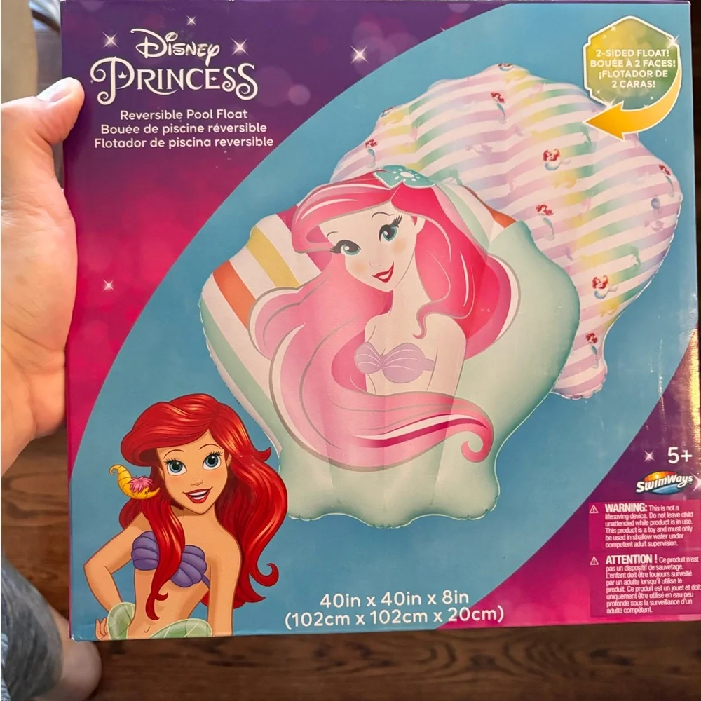 Swimways Disney Princess Ariel Reversible Pool Float - Picture 8 of 8